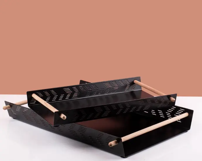FLAT TRAY BLACK